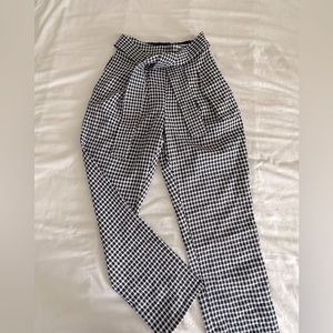 Gingham pants
